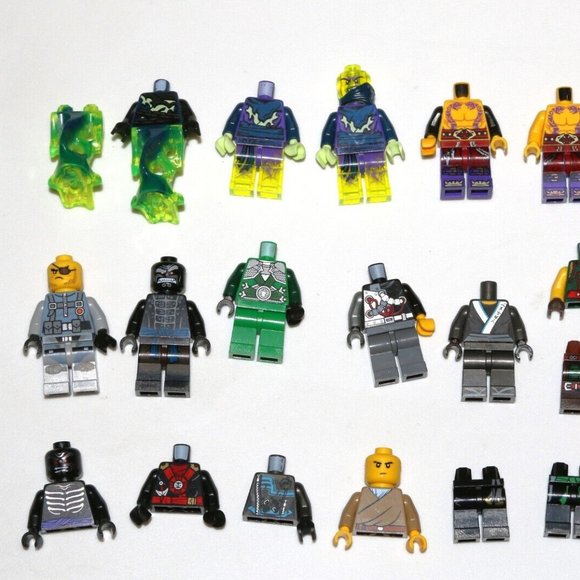 LEGO NINJAGO MINIFIGURE LOT Sleven Wrayth Squiffy Nya Cyrus Lloyd Garmadon parts - Picture 1 of 16